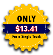 Only $13.41  for a single truck